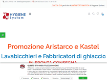 Tablet Screenshot of hygienesystem.it